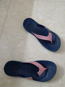 Daily Wear Slippers Blue And Pink