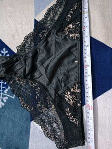 Black Lace Detail Briefs🖤