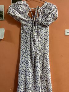 Floral Print Midi Dress