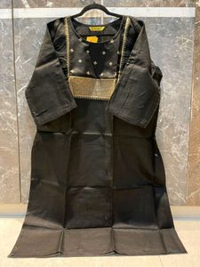 Black Kurta Set