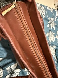Vintage Canvas &amp; Leather Tote