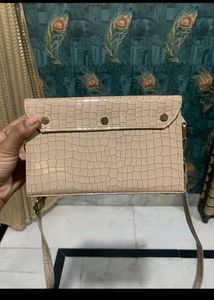 Nude Sling Bag