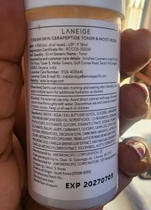 Laneige Cream Skin Toner