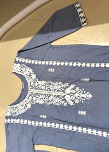 Elegant Embroidered Kurta