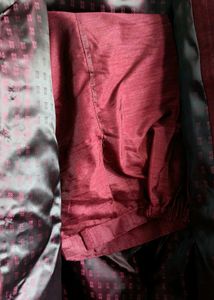 Maroon Sherwani 3 Peice Set