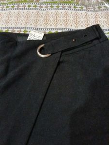 Black Wide Leg Culottes