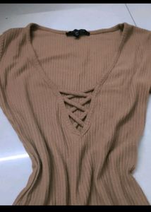 Nude Bodycon Dress
