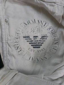 Emporio Armani Creamish white Pants