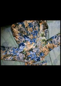 Floral Print Jacket for 4-6; years girl