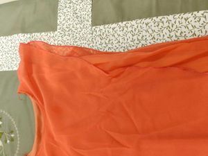 Chic Coral Flowy Top