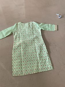 Pastel  Green  Kurta
