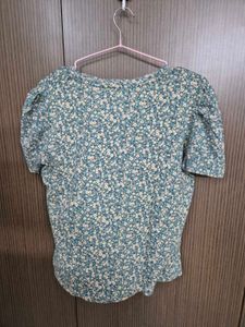 Green Floral Top For Women | 38