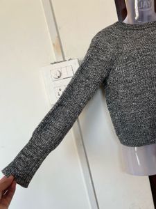 Gray Knit Sweater
