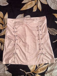 pink skirt