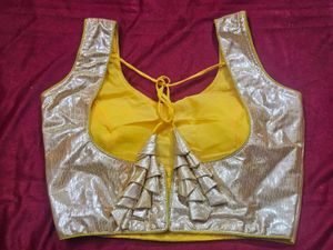 Yellow Golden Shimmer Blouse