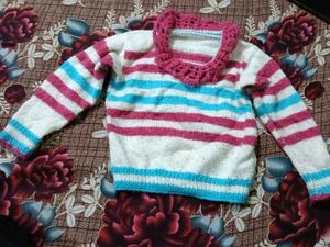 Striped Knit Sweater