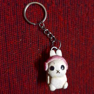 Miffy 🐰 With Headband 🎧 Keychain 💕