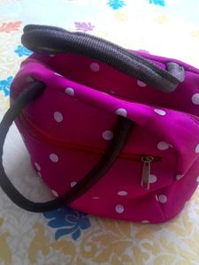 Cute Pink Lunch Bag