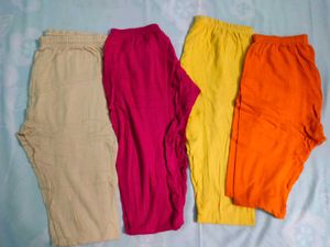 Colorful Leggings Bundle Set -4