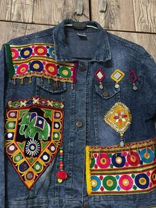 Embroidered Denim Jacket