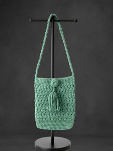 Handmade Crochet Sling Mobile Pouch