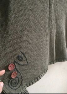 Olive High Neck