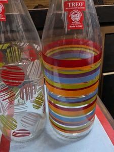 TREO Glass Bottles (Set of 2)