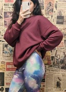 Galaxy Print Leggings
