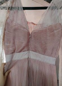 Elegant Pink Ethnic Gown