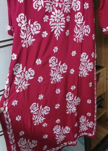 🔥 Sale 🔥New Luknowi kurti