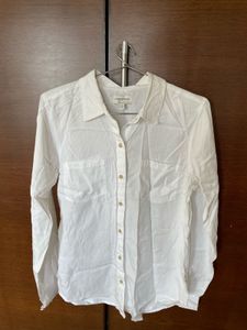 White Button-Down Shirt