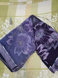 Purple Saree🎀