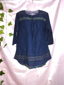 Dark Blue Kurti