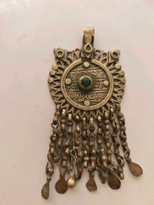Vintage Afgani Heavy Statement Pendant