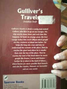 Gulliver&#39;s Travel Book By Jonathan