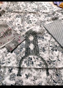 Embroidery Design Suit Material