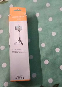 2 in 1 Selfie Stick Tripod And Flashlight Remote