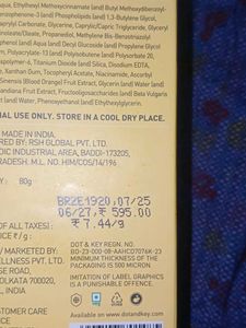 Dot And Key Vitamin C+E Sunscreen