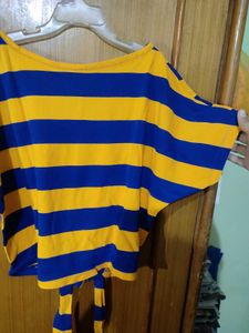 Striped Crop Top