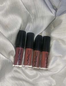 set of 6 mac liquid lipstick+ gloss 💕🫷🏻