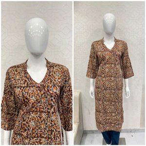 Floral Print Kurti Pair Sizes Available M TO XXL