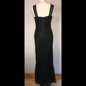 Elegant Black Cassino Gown