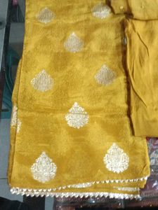 Golden Yellow Salwar Kameez