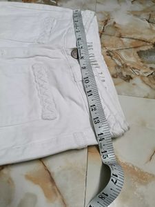 Casual White Jeans for Girls