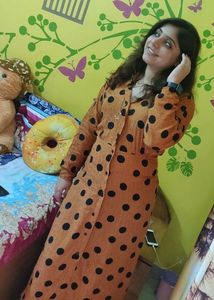 Brown Long dress