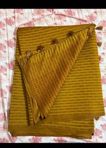 Used Semi Silk Saree