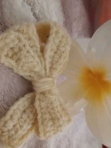 Cute Knitted Bow