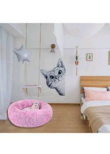 round indoor pet bed for mats winter