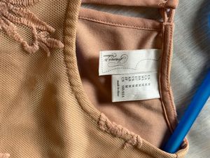 Forever 21 - Nude Lace Top