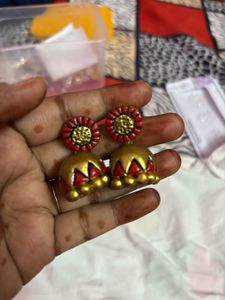 Terakotta earring